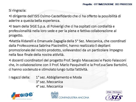 038 Progetto SIGE-IPSIA 2013